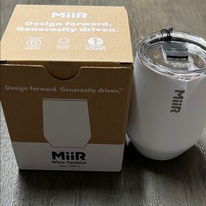 MiiR 10 oz White Wine Tumbler - NIB